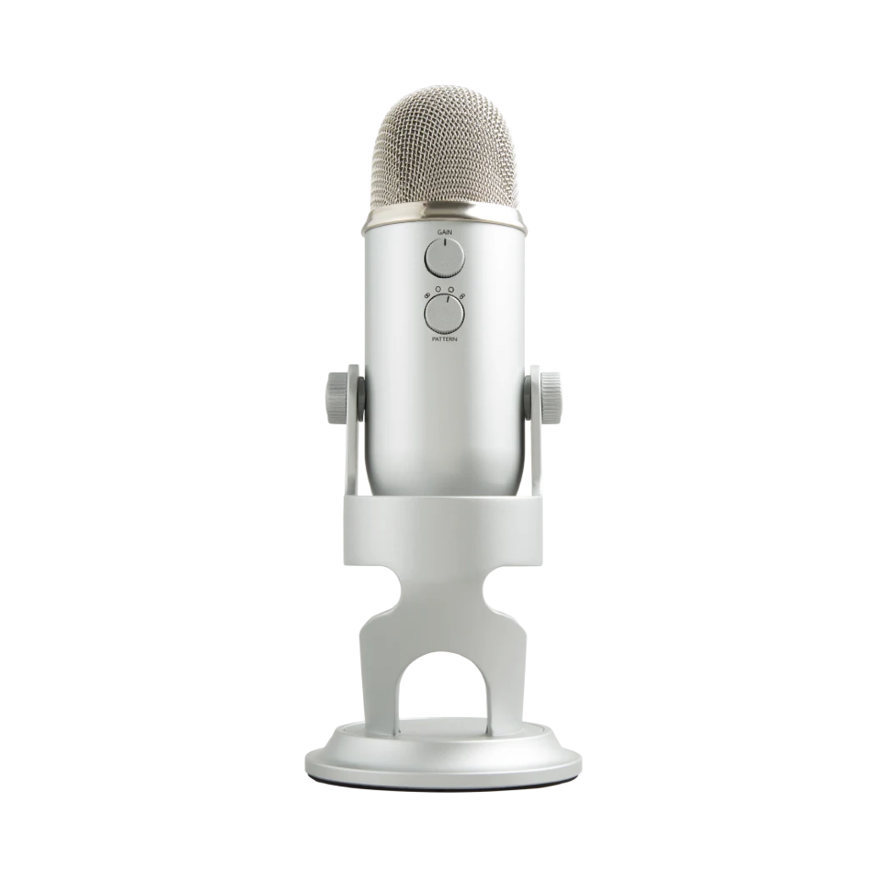 Blue Yeti Silver | Blue Microphones - Официальный магазин в России